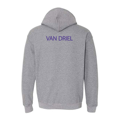 Sioux Falls - NCAA Women's Track & Field : Delanie Van Driel - Classic Shersey Hooded Sweatshirt-1