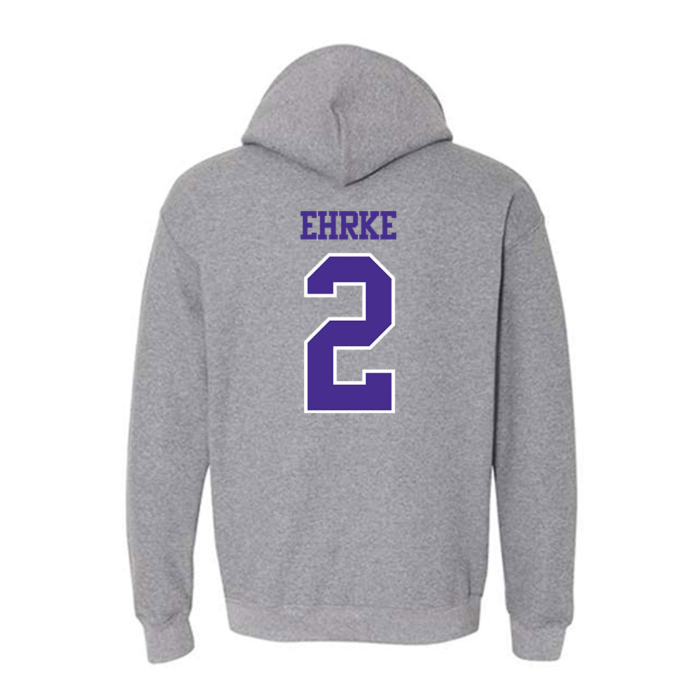 Sioux Falls - NCAA Men's Basketball : Eli Ehrke - Classic Shersey Hooded Sweatshirt-1