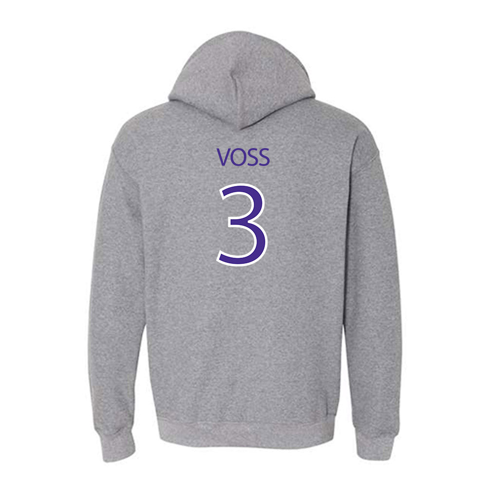 Sioux Falls - NCAA Women's Volleyball : Sadie Voss - Classic Shersey Hooded Sweatshirt-1