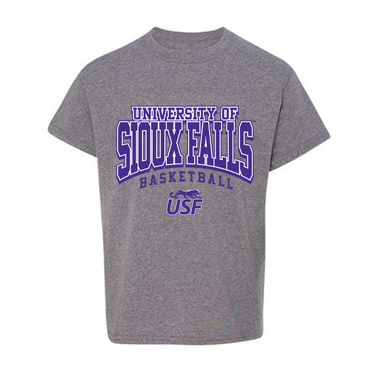 Sioux Falls - NCAA Men's Basketball : Kenji Scales - Classic Shersey Youth T-Shirt-0