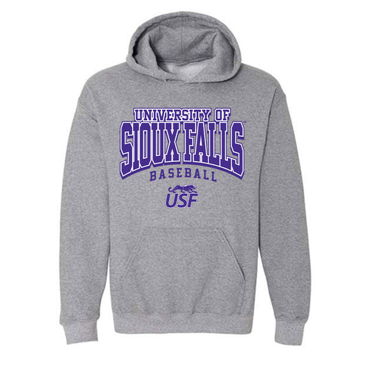 Sioux Falls - NCAA Baseball : Jonathan Benson - Classic Shersey Hooded Sweatshirt-0