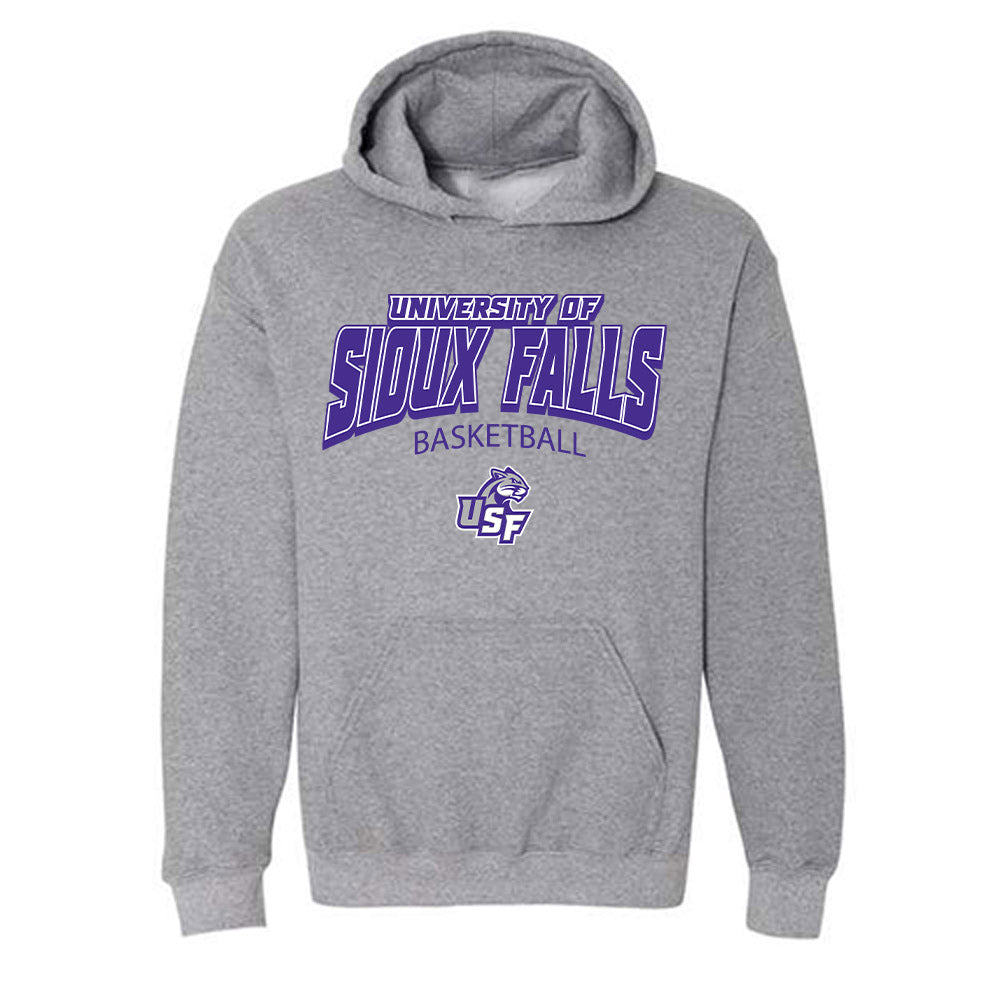 Sioux Falls - NCAA Men's Basketball : Marshall Smythe - Classic Shersey Hooded Sweatshirt-0