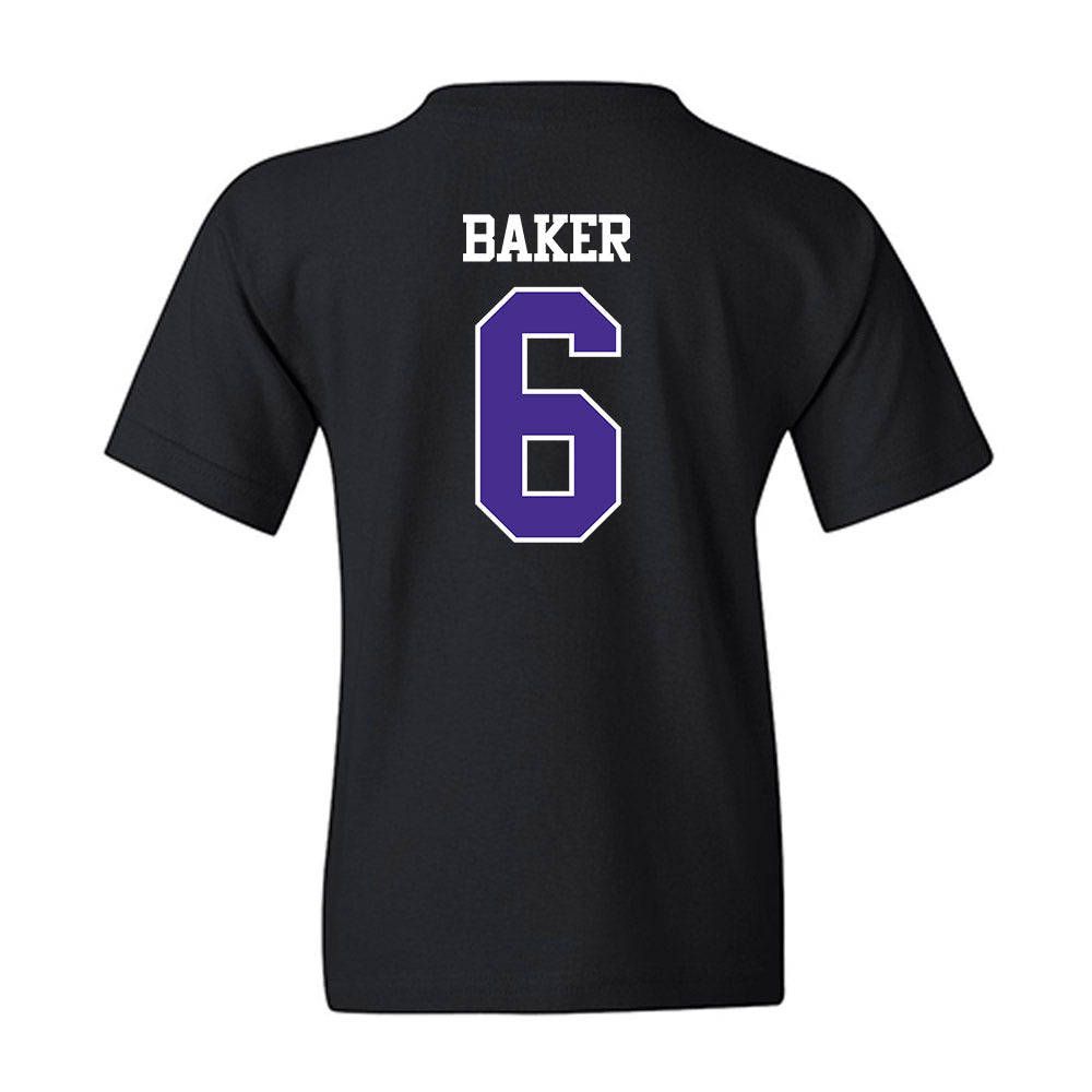 Sioux Falls - NCAA Men's Basketball : Josh Baker - Classic Shersey Youth T-Shirt-1