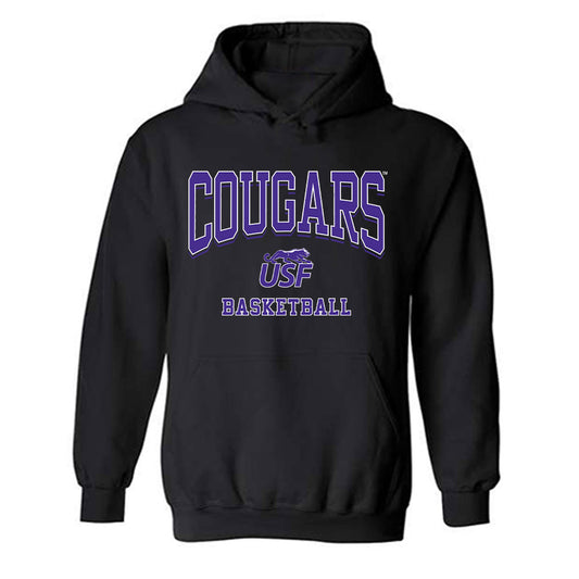 Sioux Falls - NCAA Men's Basketball : Josh Baker - Classic Shersey Hooded Sweatshirt-0