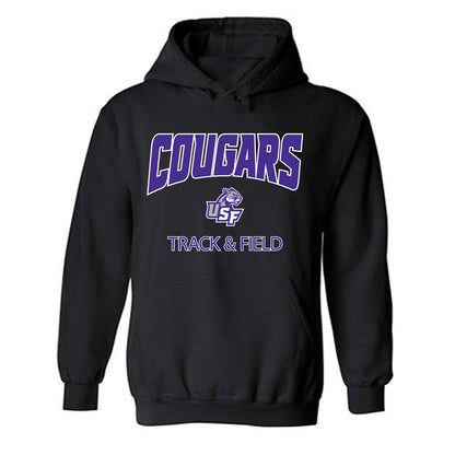 Sioux Falls - NCAA Women's Track & Field : Hailee Stich - Classic Shersey Hooded Sweatshirt-0