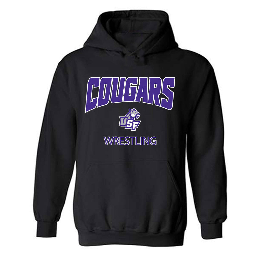 Sioux Falls - NCAA Wrestling : Hanah Schuster - Classic Shersey Hooded Sweatshirt-0