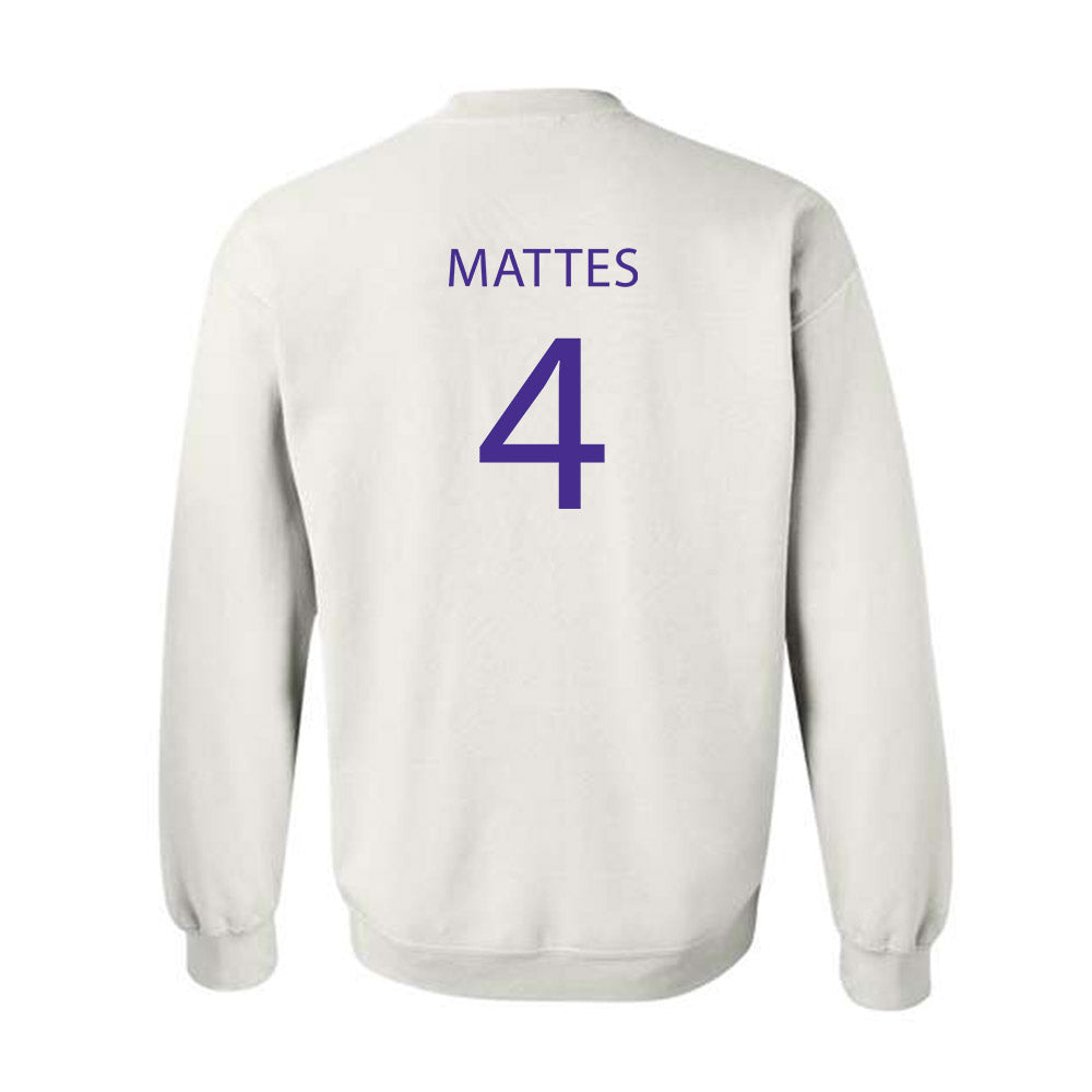 Sioux Falls - NCAA Men's Basketball : Alexander Mattes - Classic Shersey Crewneck Sweatshirt-1