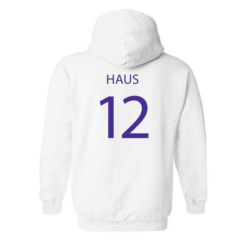 Sioux Falls - NCAA Women's Volleyball : Abigail Haus - Classic Shersey Hooded Sweatshirt-1
