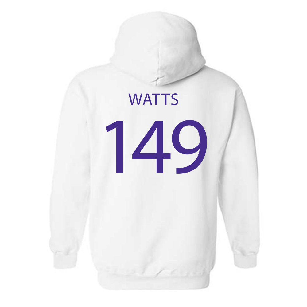 Sioux Falls - NCAA Wrestling : Sir Brandon Watts - Classic Shersey Hooded Sweatshirt-1