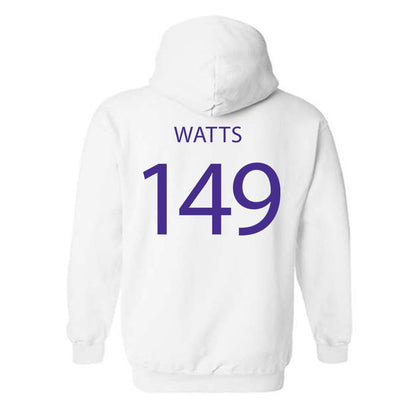 Sioux Falls - NCAA Wrestling : Sir Brandon Watts - Classic Shersey Hooded Sweatshirt-1