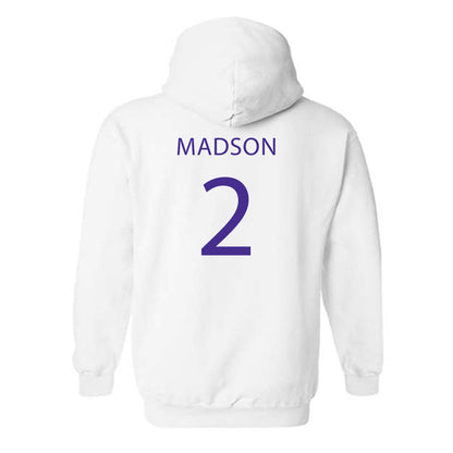 Sioux Falls - NCAA Men's Basketball : Brogan Madson - Classic Shersey Hooded Sweatshirt-1