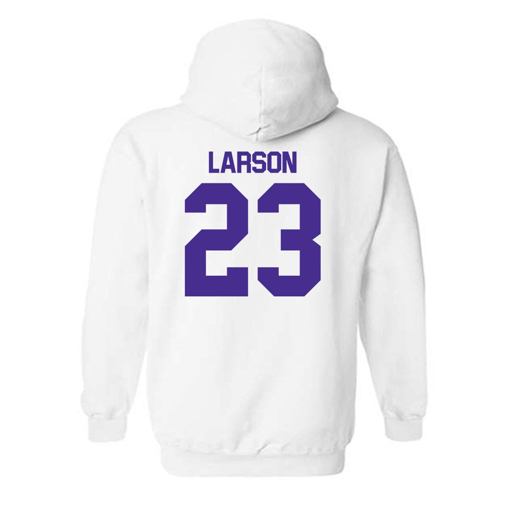 Sioux Falls - NCAA Baseball : Eli Larson - Classic Shersey Hooded Sweatshirt-1