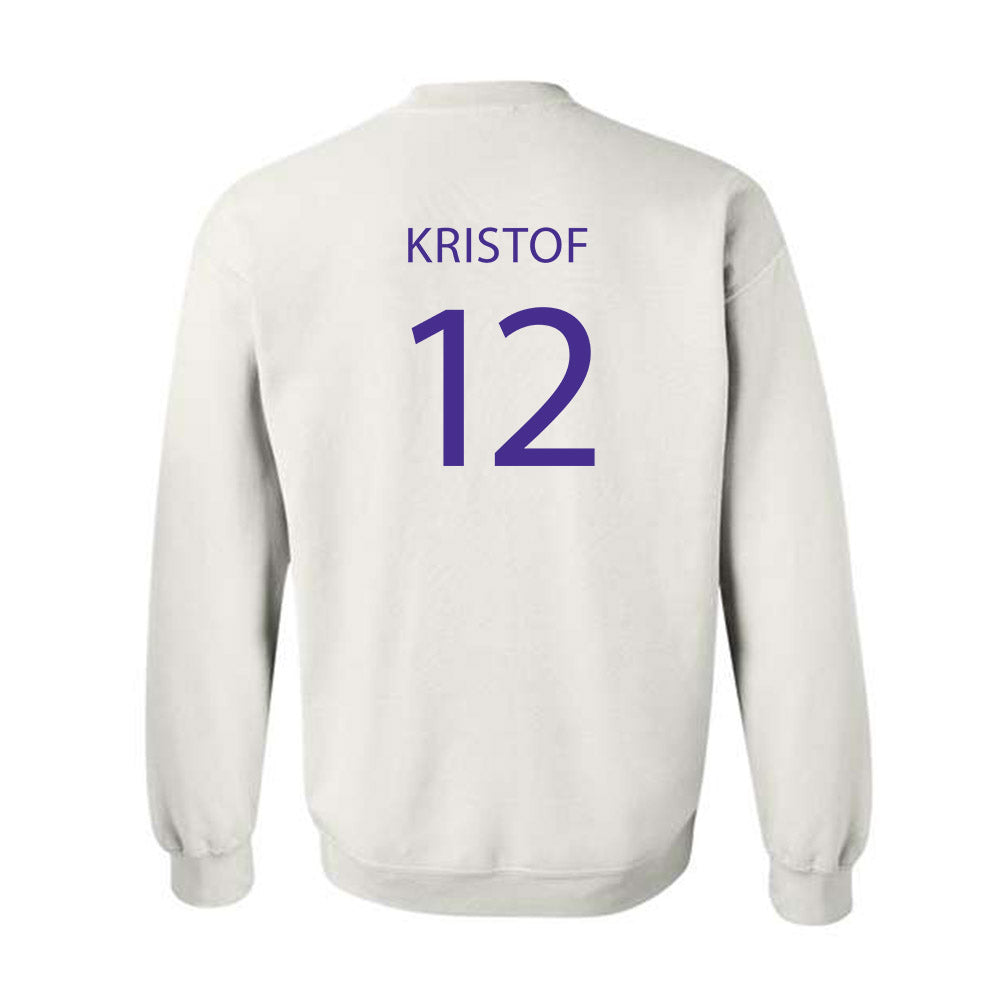 Sioux Falls - NCAA Softball : Emma Kristof - Classic Shersey Crewneck Sweatshirt-1
