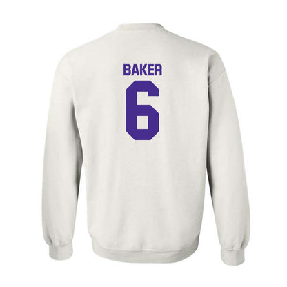 Sioux Falls - NCAA Men's Basketball : Josh Baker - Classic Shersey Crewneck Sweatshirt-1