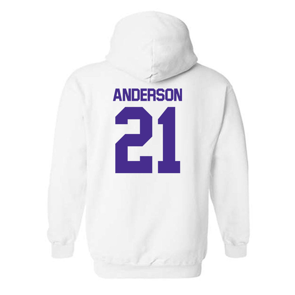 Sioux Falls - NCAA Baseball : Logan Anderson - Classic Shersey Hooded Sweatshirt-1