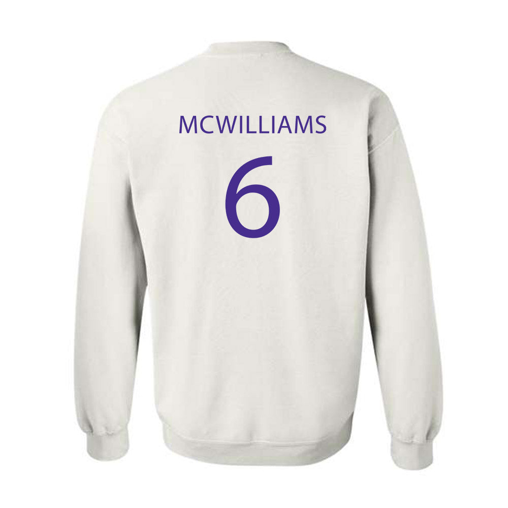 Sioux Falls - NCAA Football : Cain McWilliams - Classic Shersey Crewneck Sweatshirt-1