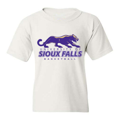 Sioux Falls - NCAA Men's Basketball : Kenji Scales - Classic Shersey Youth T-Shirt-0