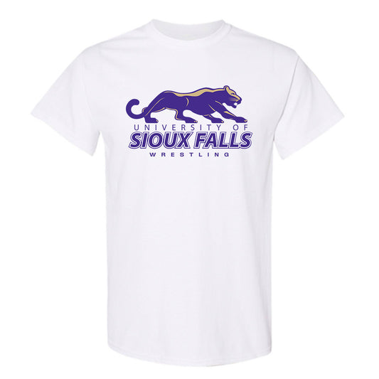 Sioux Falls - NCAA Wrestling : Luke Swanson - Classic Shersey T-Shirt-0