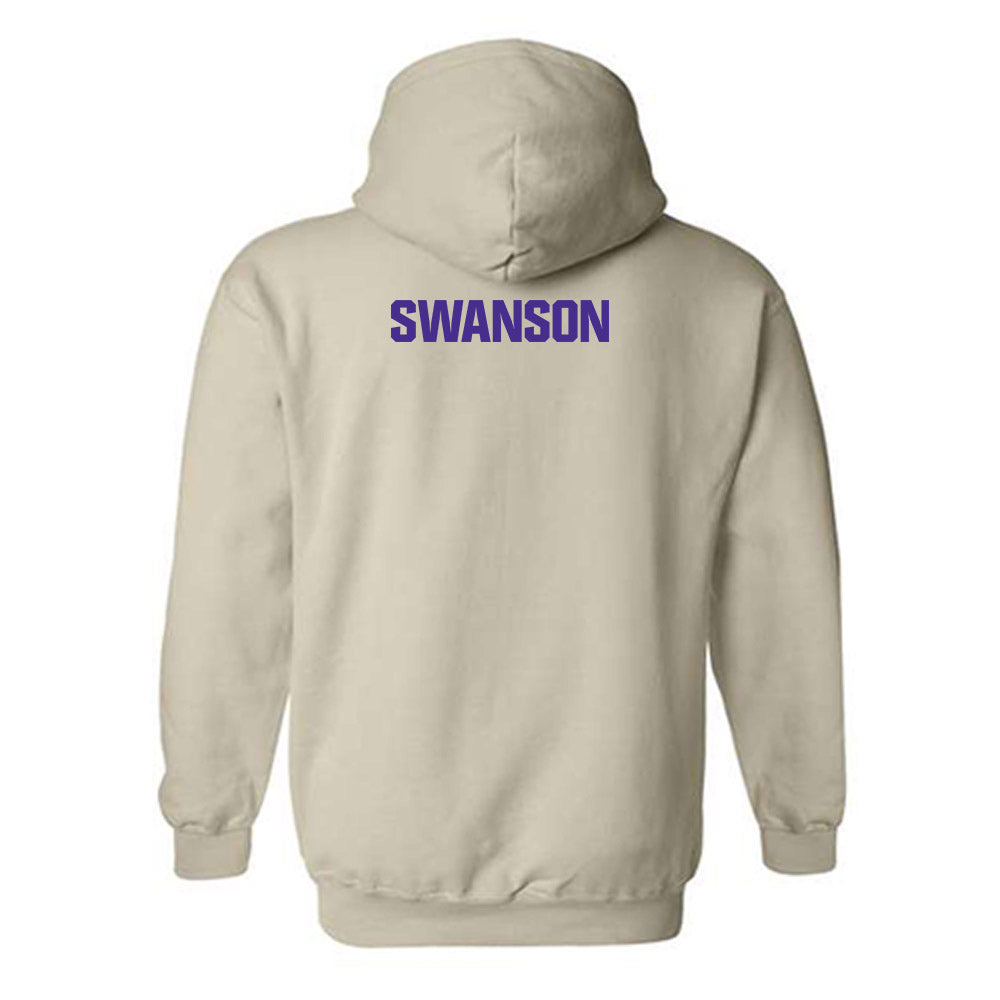 Sioux Falls - NCAA Wrestling : Luke Swanson - Classic Shersey Hooded Sweatshirt-1