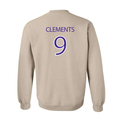 Sioux Falls - NCAA Football : Diavon Clements - Classic Shersey Crewneck Sweatshirt-1