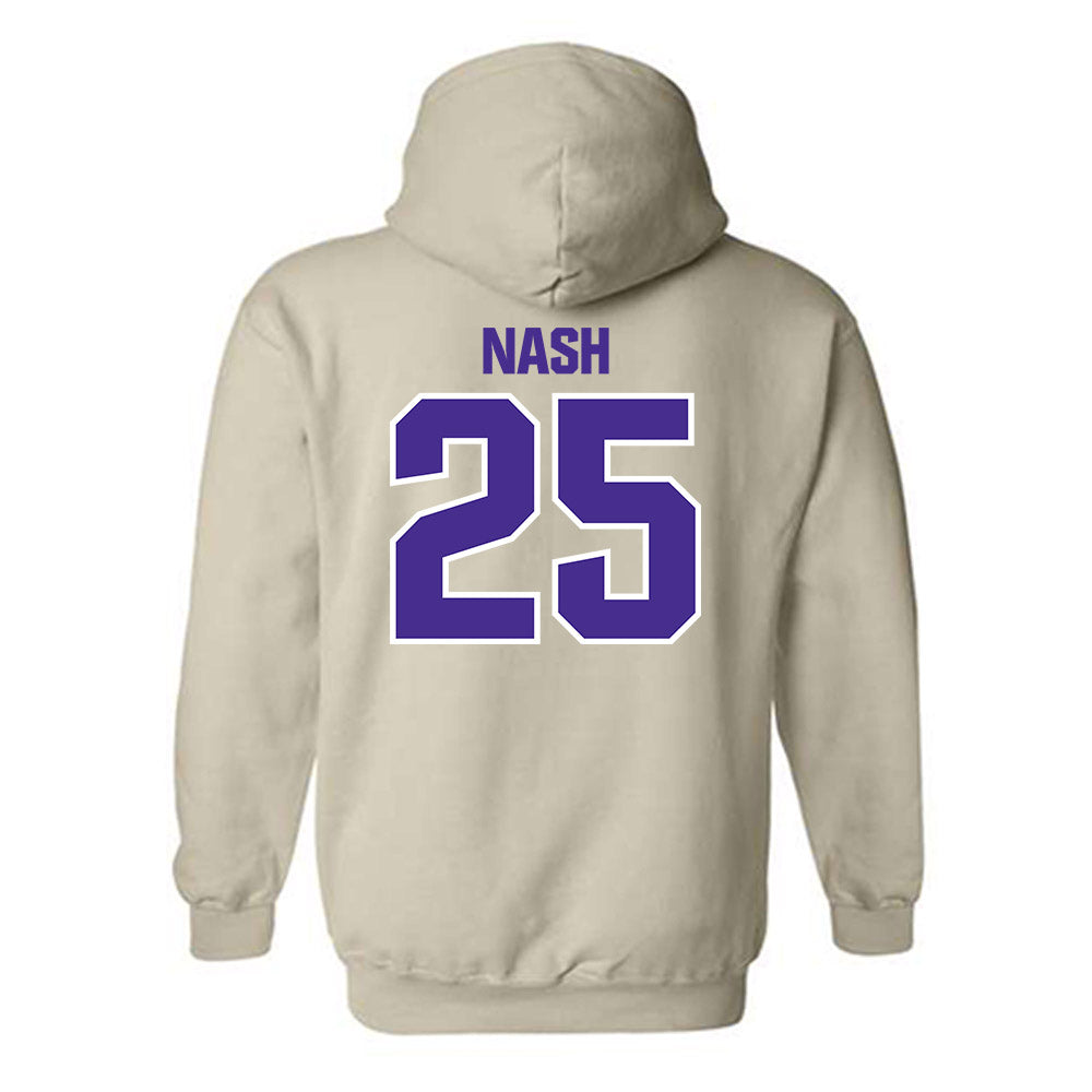 Sioux Falls - NCAA Football : Christian Nash - Classic Shersey Hooded Sweatshirt-1