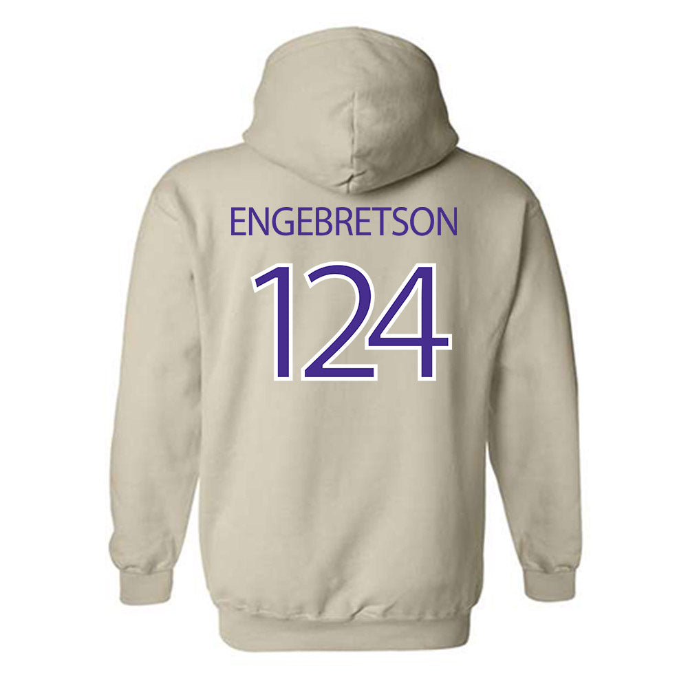 Sioux Falls - NCAA Wrestling : Elyse Engebretson - Classic Shersey Hooded Sweatshirt-1