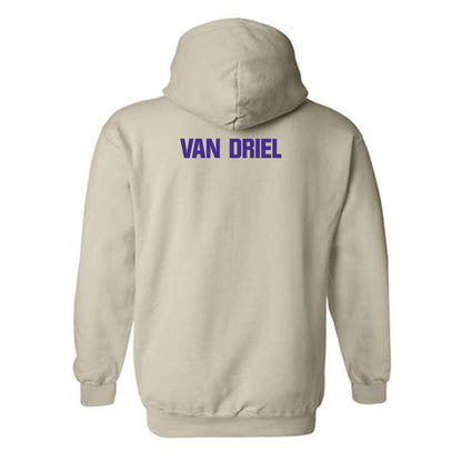 Sioux Falls - NCAA Women's Track & Field : Delanie Van Driel - Classic Shersey Hooded Sweatshirt-1