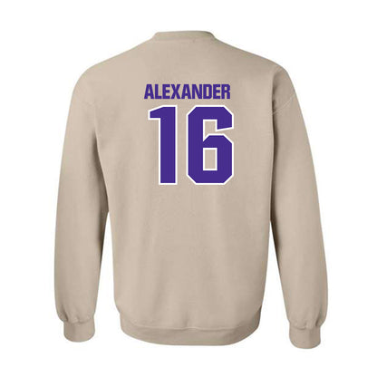 Sioux Falls - NCAA Softball : Alexis Alexander - Classic Shersey Crewneck Sweatshirt-1