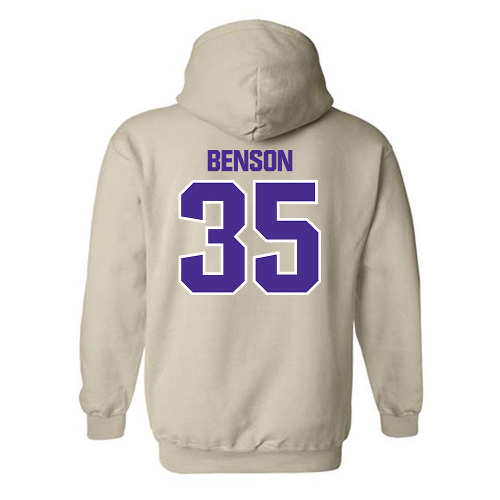 Sioux Falls - NCAA Baseball : Jonathan Benson - Classic Shersey Hooded Sweatshirt-1
