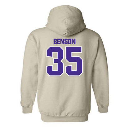 Sioux Falls - NCAA Baseball : Jonathan Benson - Classic Shersey Hooded Sweatshirt-1