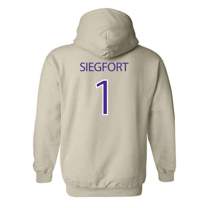 Sioux Falls - NCAA Women's Tennis : Chloe Siegfort - Classic Shersey Hooded Sweatshirt-1