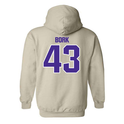 Sioux Falls - NCAA Football : Kannon Bork - Classic Shersey Hooded Sweatshirt-1