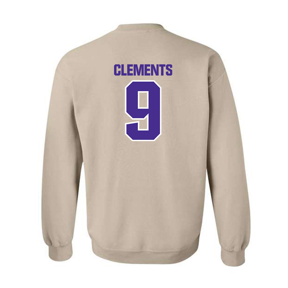 Sioux Falls - NCAA Football : Diavon Clements - Classic Shersey Crewneck Sweatshirt-1