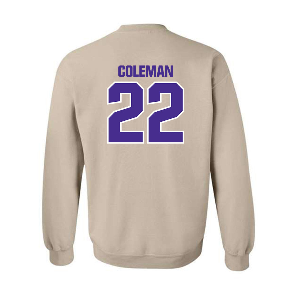 Sioux Falls - NCAA Women's Basketball : Dani Coleman - Classic Shersey Crewneck Sweatshirt-1