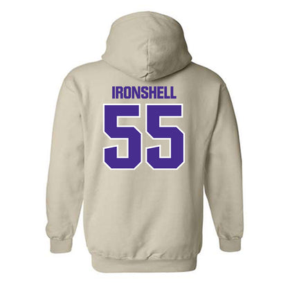Sioux Falls - NCAA Football : DJ Ironshell - Classic Shersey Hooded Sweatshirt-1
