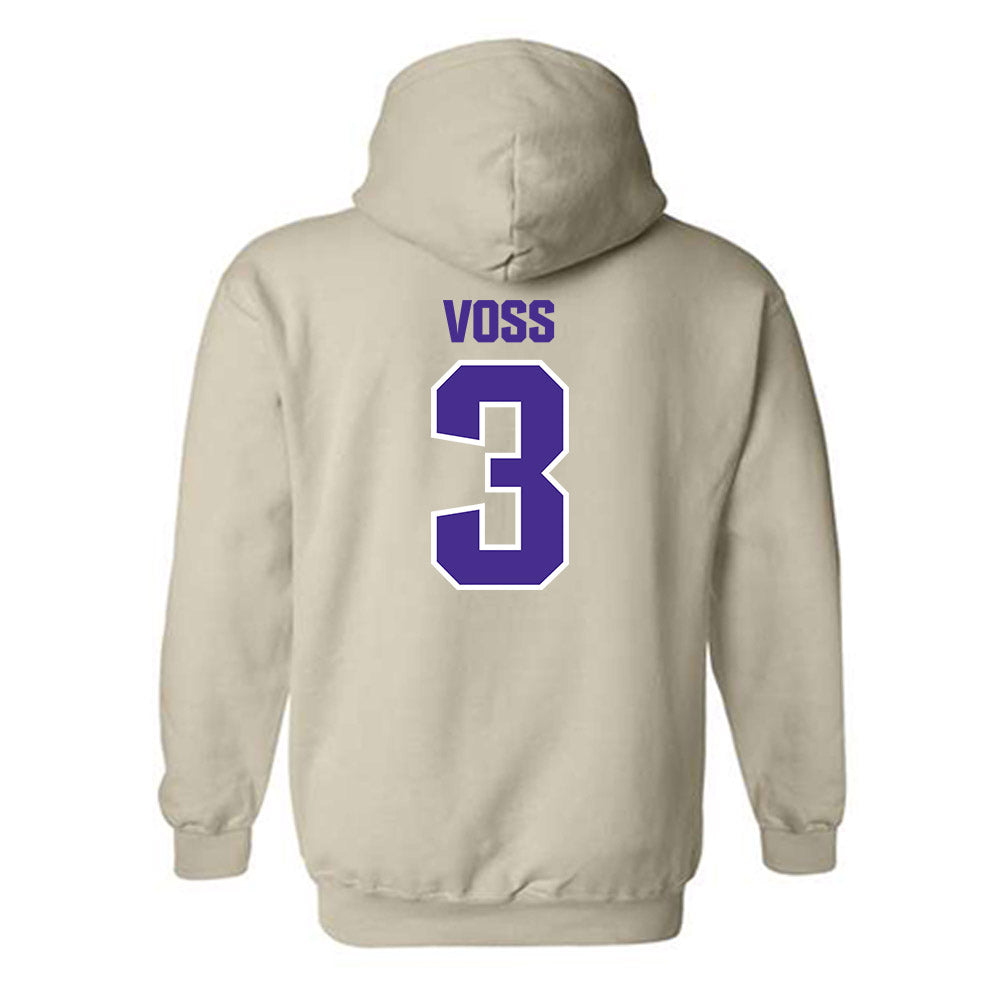 Sioux Falls - NCAA Women's Volleyball : Sadie Voss - Classic Shersey Hooded Sweatshirt-1