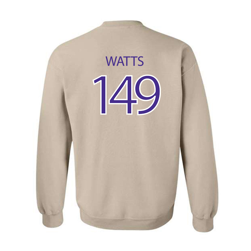 Sioux Falls - NCAA Wrestling : Sir Brandon Watts - Classic Shersey Crewneck Sweatshirt-1