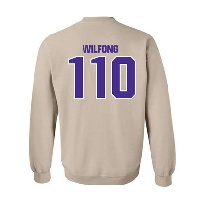 Sioux Falls - NCAA Wrestling : Abby Wilfong - Classic Shersey Crewneck Sweatshirt-1