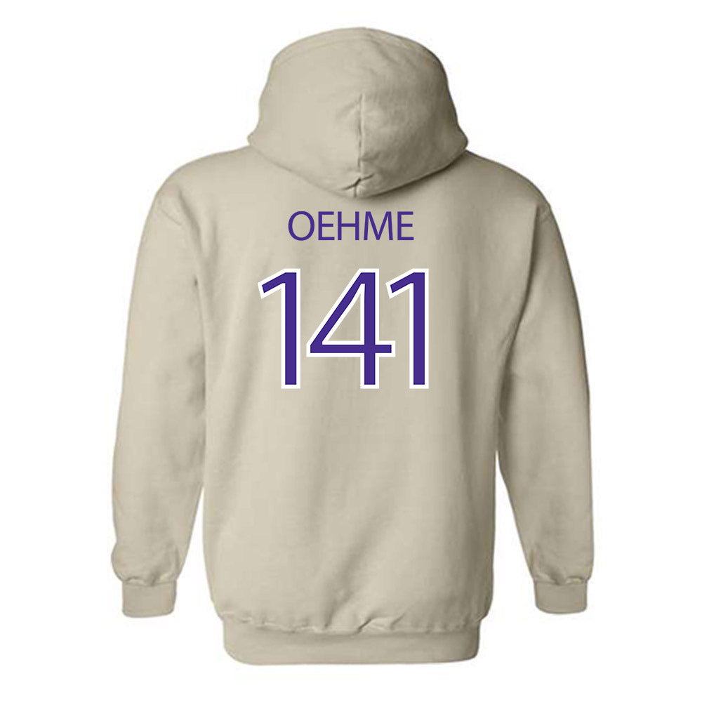 Sioux Falls - NCAA Wrestling : Jordon Oehme - Classic Shersey Hooded Sweatshirt-1