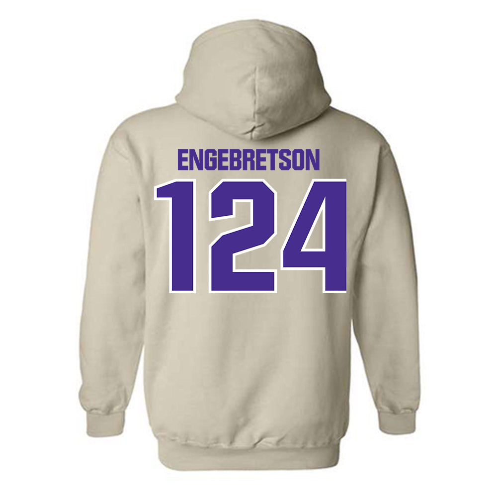 Sioux Falls - NCAA Wrestling : Elyse Engebretson - Classic Shersey Hooded Sweatshirt-1