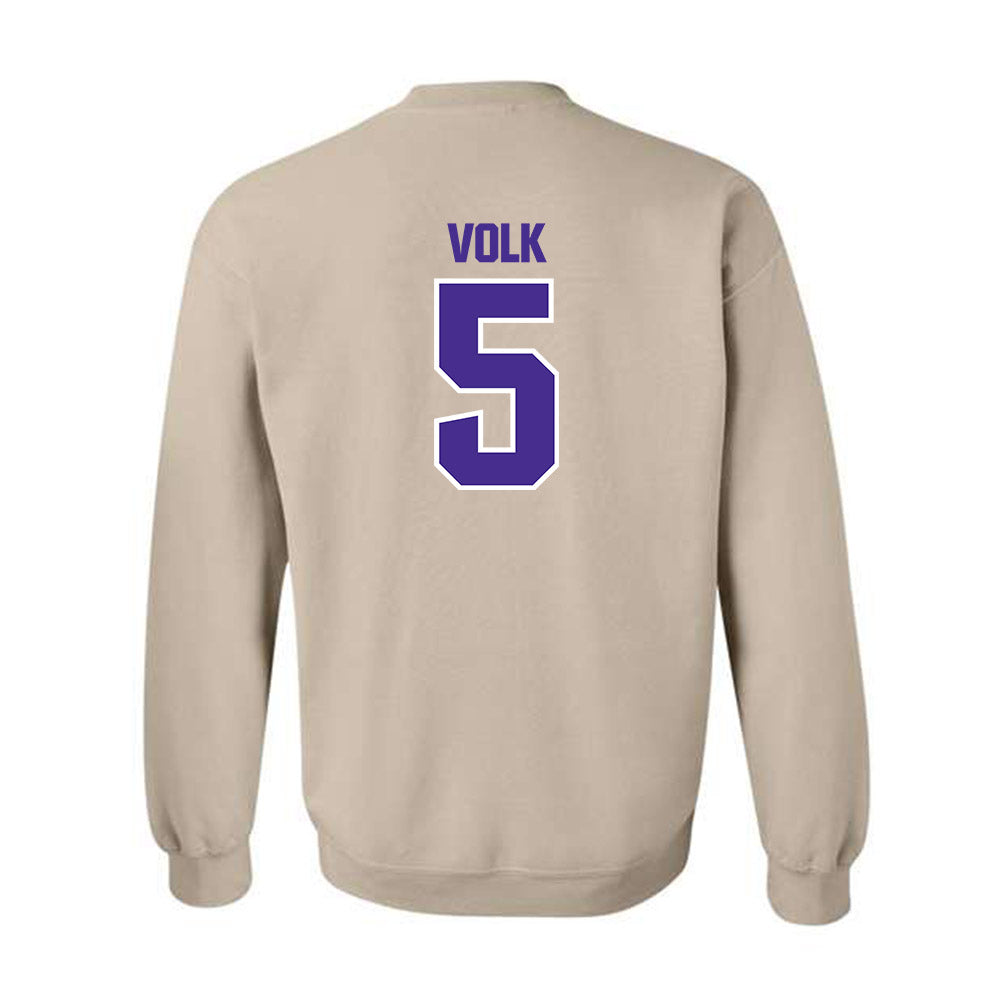 Sioux Falls - NCAA Women's Volleyball : Gretchen Volk - Classic Shersey Crewneck Sweatshirt-1