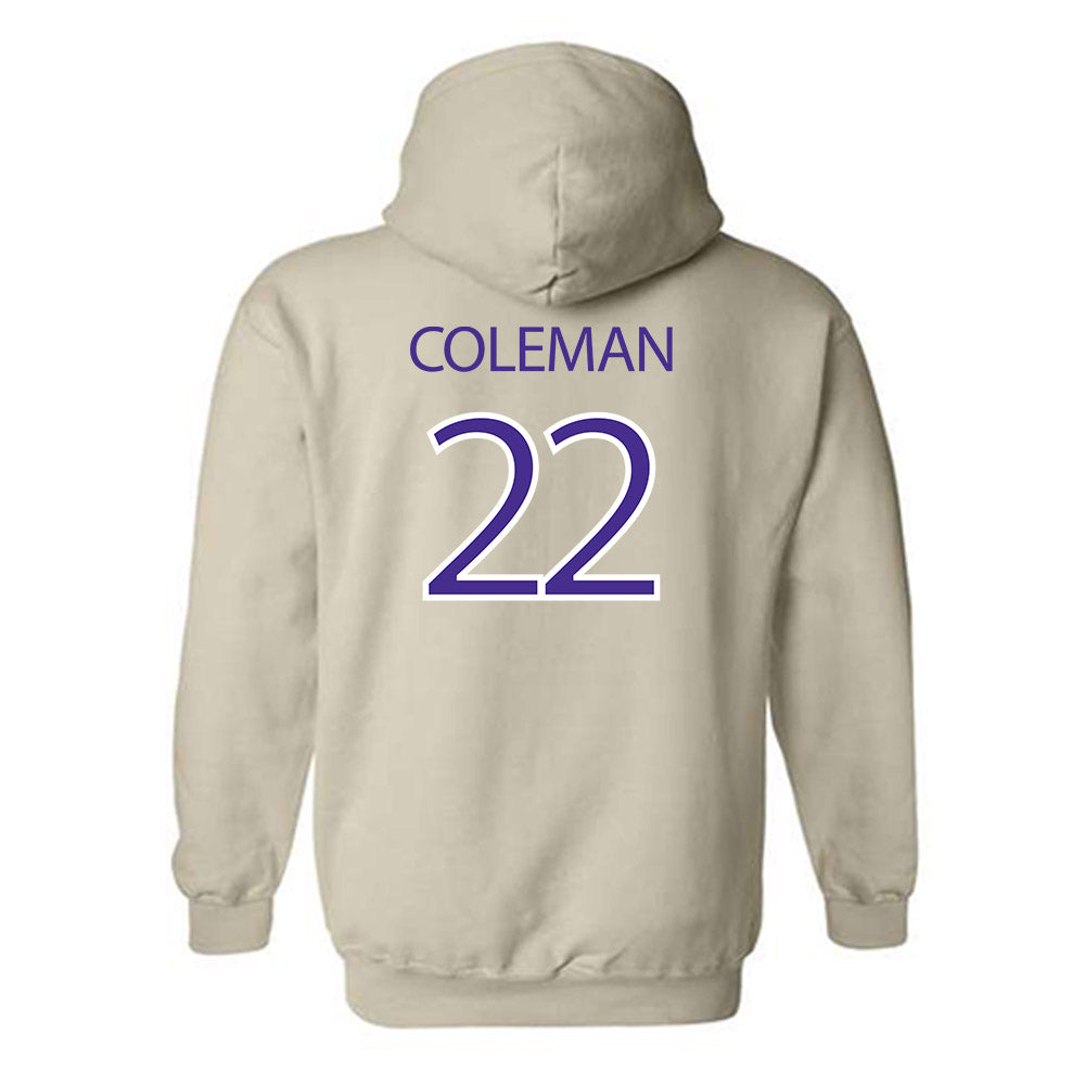 Sioux Falls - NCAA Women's Basketball : Dani Coleman - Classic Shersey Hooded Sweatshirt-1
