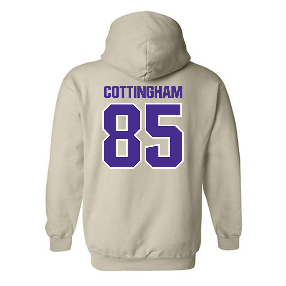 Sioux Falls - NCAA Football : Joe Cottingham - Classic Shersey Hooded Sweatshirt-1