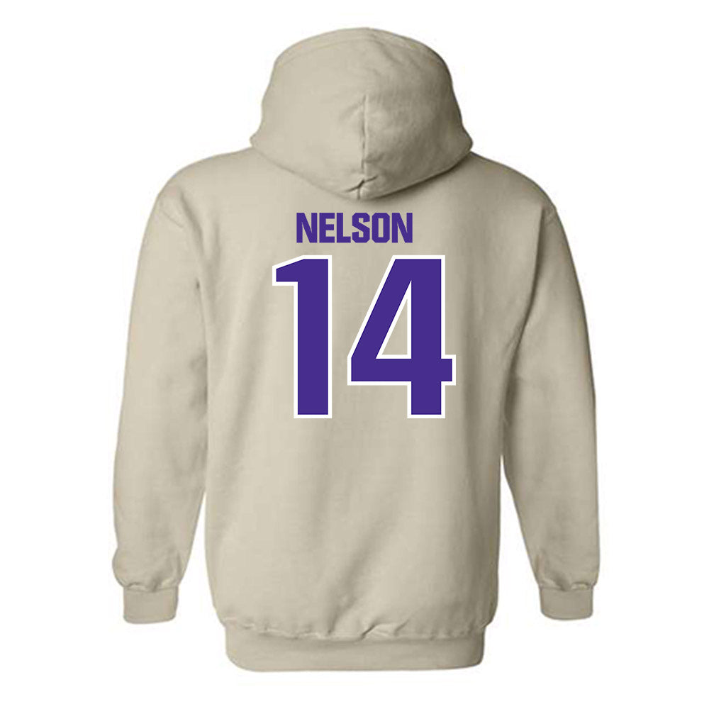 Sioux Falls - NCAA Women's Soccer : Mara Nelson - Classic Shersey Hooded Sweatshirt-1