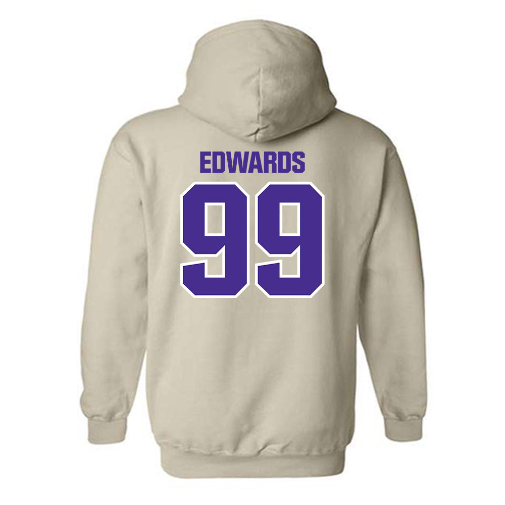 Sioux Falls - NCAA Baseball : William Edwards - Classic Shersey Hooded Sweatshirt-1