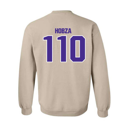 Sioux Falls - NCAA Wrestling : Paw Hobza - Classic Shersey Crewneck Sweatshirt-1