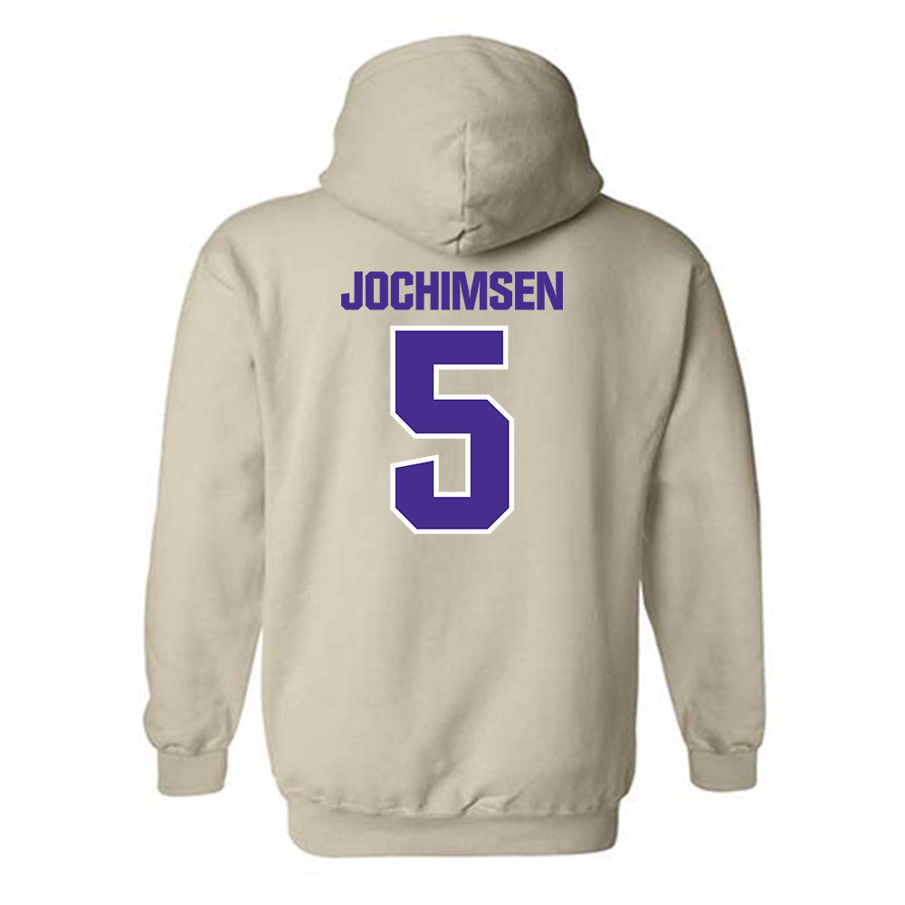 Sioux Falls - NCAA Softball : Meghan Jochimsen - Classic Shersey Hooded Sweatshirt-1