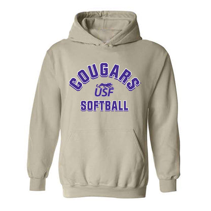 Sioux Falls - NCAA Softball : Morgan Linstad - Classic Shersey Hooded Sweatshirt-0