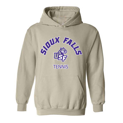 Sioux Falls - NCAA Women's Tennis : Athena Franciliso - Classic Shersey Hooded Sweatshirt-0