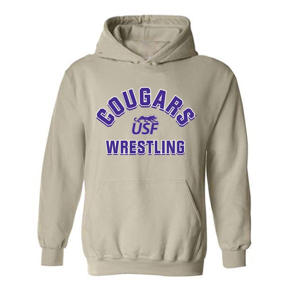 Sioux Falls - NCAA Wrestling : Luke Swanson - Classic Shersey Hooded Sweatshirt-0